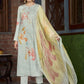 Salwar Suit Georgette Grey Digital Print Salwar Kameez