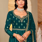 Salwar Suit Georgette Rama Embroidered Salwar Kameez
