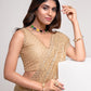 Trendy Saree Georgette Beige Embroidered Saree