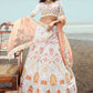 Lehenga Choli Georgette White Dori Work Lehenga Choli