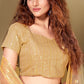 Readymade Lehenga Choli Georgette Viscose Yellow Embroidered Lehenga Choli