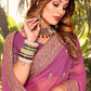 Contemporary Georgette Pink Embroidered Saree