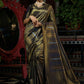 Designer Kanjivaram Silk Blue Gold Weaving Saree
