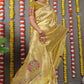 Contemporary Banarasi Silk Gold Weaving Saree