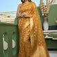 Traditional Saree Organza Silk Gold Weaving Saree