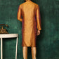 Kurta Pyjama Jacquard Gold Weaving Mens