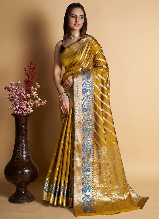 Classic Silk Gold Weaving Saree