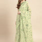 Classic Art Silk Green Embroidered Saree
