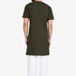 Kurta Pyjama Blended Cotton Green Plain Mens