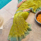 Classic Silk Green Embroidered Saree