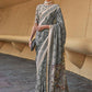 Classic Cotton Green Print Saree