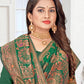 Contemporary Silk Green Meenakari Saree