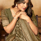 Classic Chanderi Silk Green Digital Print Saree