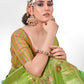 Trendy Saree Cotton Green Sequins Saree