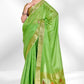 Trendy Saree Cotton Green Sequins Saree