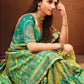 Classic Silk Green Weaving Saree