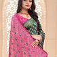 Contemporary Silk Green Woven Saree