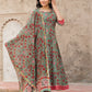 Pant Style Suit Cotton Green Lace Salwar Kameez