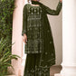 Salwar Suit Georgette Green Embroidered Salwar Kameez