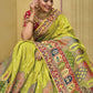 Classic Silk Green Embroidered Saree