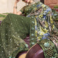 Trendy Saree Imported Net Green Embroidered Saree