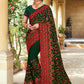 Contemporary Georgette Green Embroidered Saree