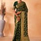 Contemporary Georgette Green Weaving Saree