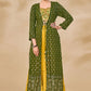 Salwar Suit Georgette Green Sequins Salwar Kameez