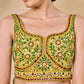 Salwar Suit Georgette Green Sequins Salwar Kameez