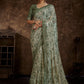 Classic Imported Green Digital Print Saree