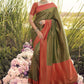 Classic Kanjivaram Silk Green Jacquard Work Saree