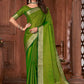 Classic Khadi Silk Linen Green Woven Saree