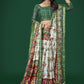 Classic Cotton Green Patola Print Saree
