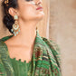 Classic Silk Green Print Saree