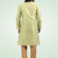 Kurta Pyjama Banarasi Jacquard Green Fancy Work Mens