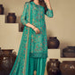 Trendy Suit Muslin Green Embroidered Salwar Kameez