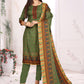 Salwar Suit Pashmina Green Hand Work Salwar Kameez