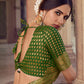 Trendy Saree Chiffon Silk Green Weaving Saree