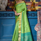 Classic Silk Green Woven Saree