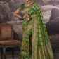 Classic Viscose Green Weaving Saree