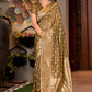 Contemporary Silk Green Weaving Saree