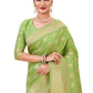Classic Silk Green Weaving Saree