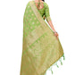 Classic Silk Green Weaving Saree