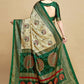 Contemporary Silk Green Jacquard Work Saree