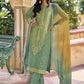 Trendy Suit Silk Green Digital Print Salwar Kameez