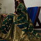 Classic Organza Silk Green Weaving Saree