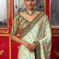 Classic Silk Green Embroidered Saree