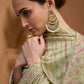 Salwar Suit Silk Green Embroidered Salwar Kameez