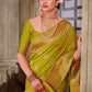 Contemporary Silk Green Weaving Saree