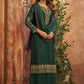 Salwar Suit Brasso Green Diamond Salwar Kameez